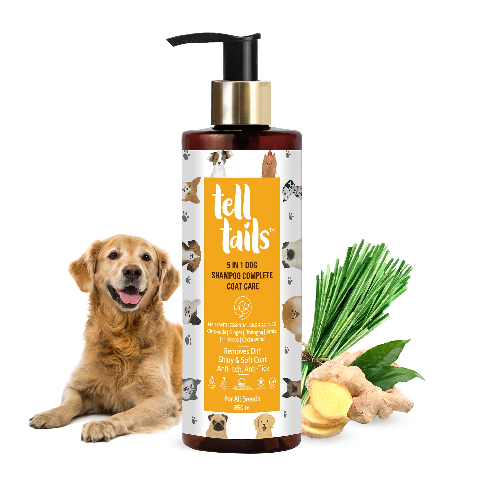 5 IN 1 DOG SHAMPOO COMPLETE COAT CARE