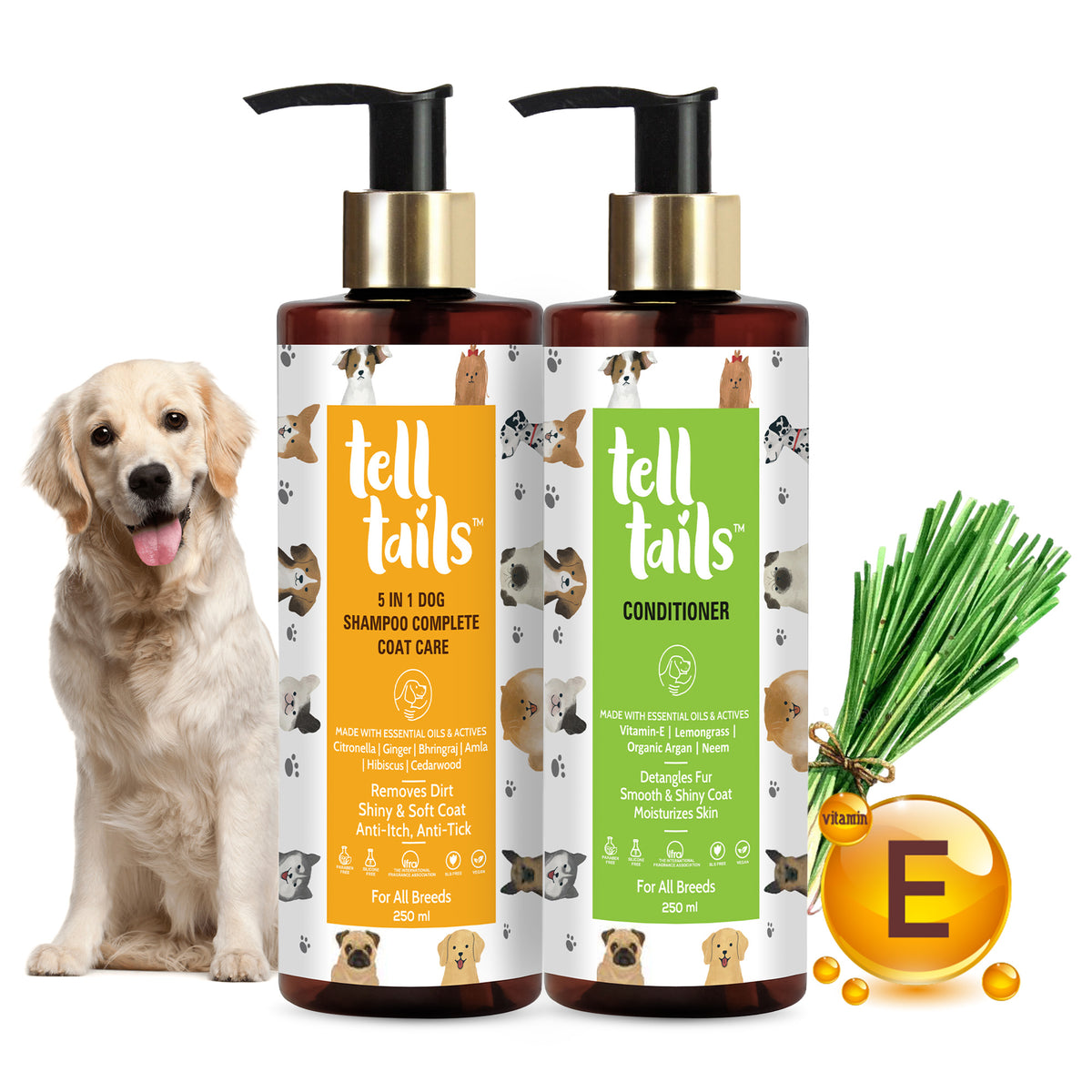 Complete Coat Care Combo For Dogs