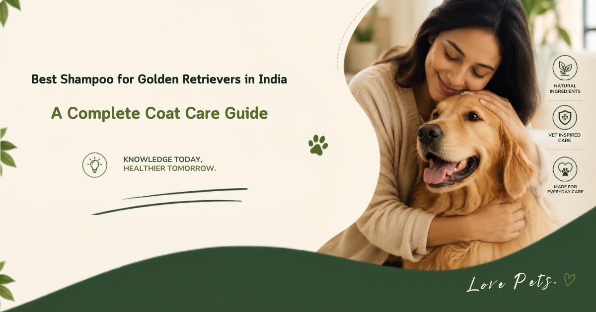 Best Shampoo for Golden Retrievers in India: A Complete Coat Care Guide